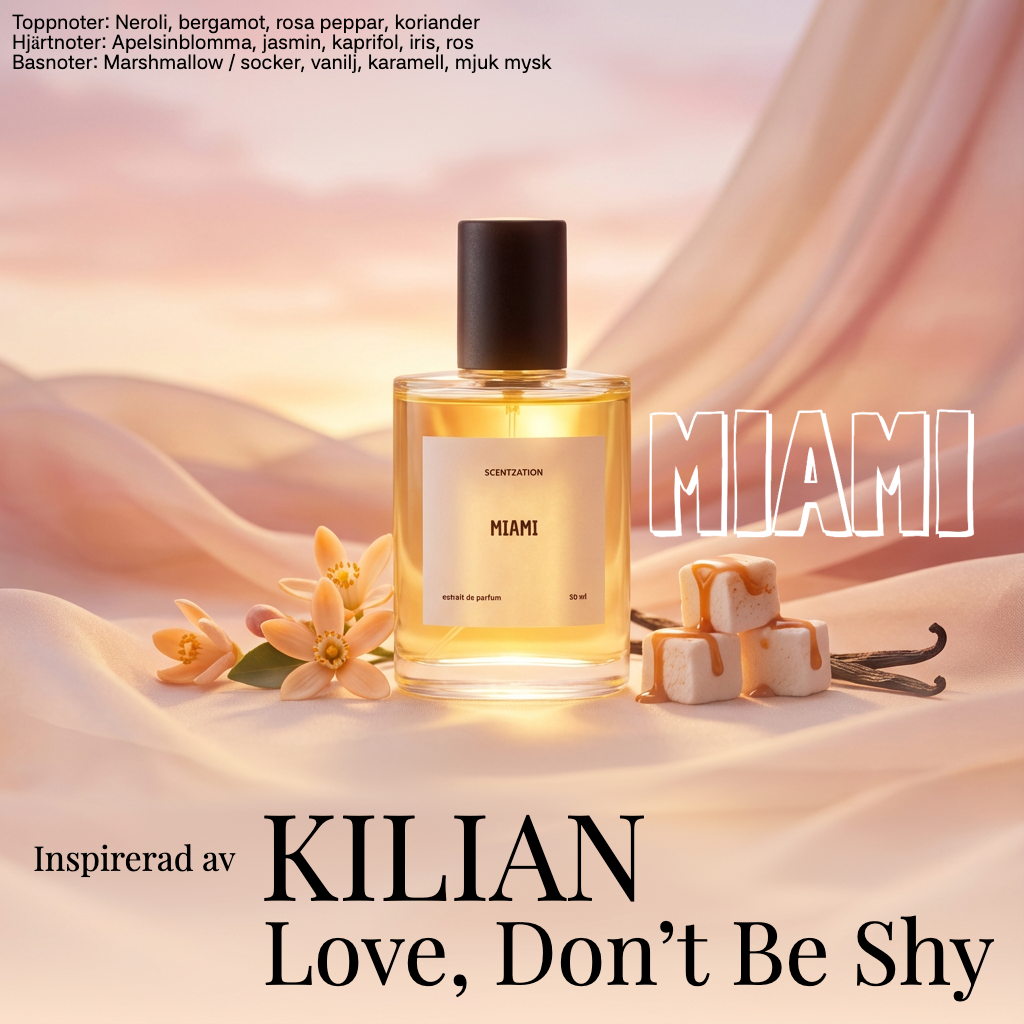 MIAMI – Inspirerad av Kilian Love, Don’t Be Shy