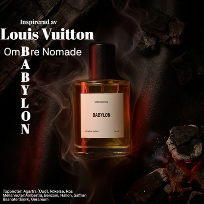 BABYLON – Inspirerad av Louis Vuitton Ombre Nomade