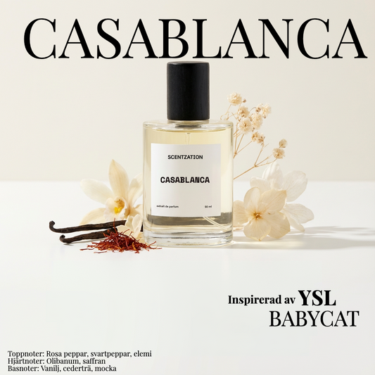 CASABLANCA – Inspirerad av Yves Saint Laurent Babycat