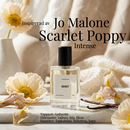 NYHET: BEIRUT – Inspirerad av Jo Malone Scarlet Poppy Intense
