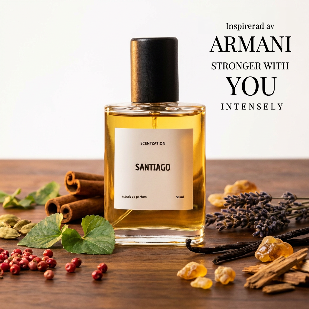 NYHET: SANTIAGO - Inspirerad av Armani - Stronger With You Intensely