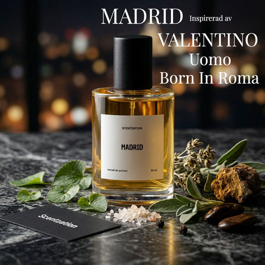 NYHET: MADRID - Inspirerad av Valentino - Uomo Born In Roma