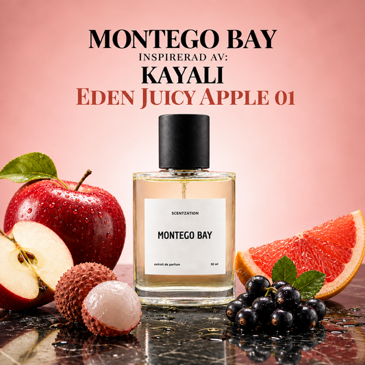 NYHET: MONTEGO BAY inspirerad av Kayali - Eden Juicy Apple 01