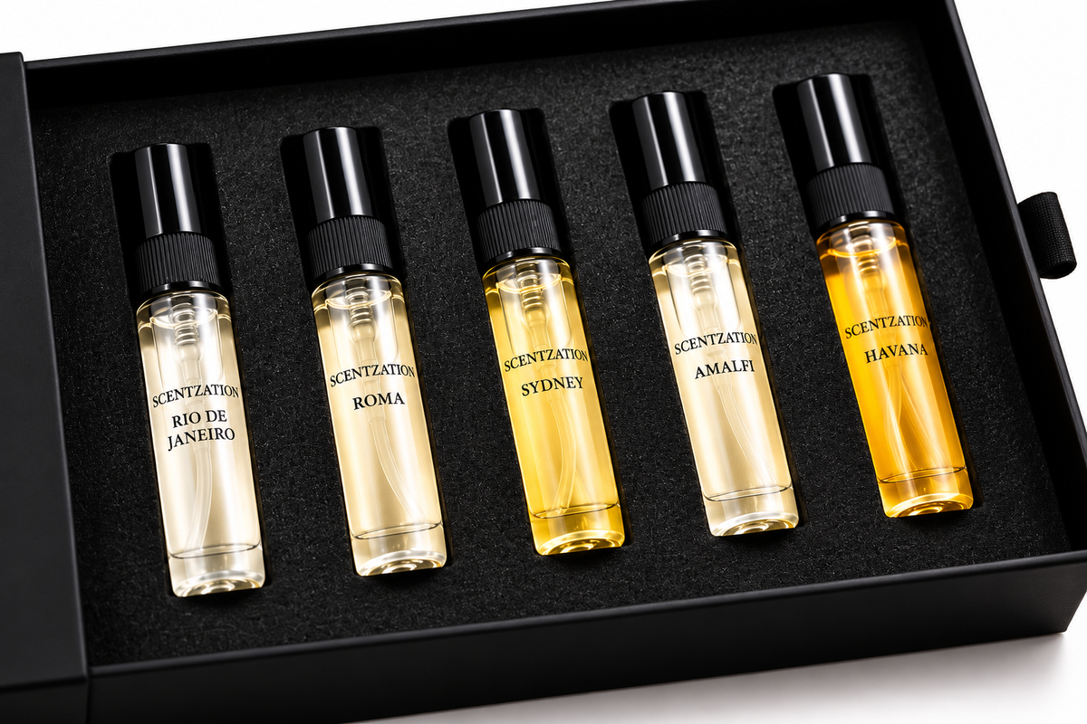 Bygg din samplebox – Välj 5 dofter